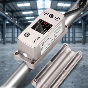 DN15-50mm Clamp on Ultrasonic Flow Meter Installation Requires No Pipe Breaking