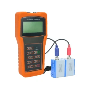 DN15 6000mm Digital Flow Meter Handheld Ultrasonic Portable Water Ultrasonic Flowmeter