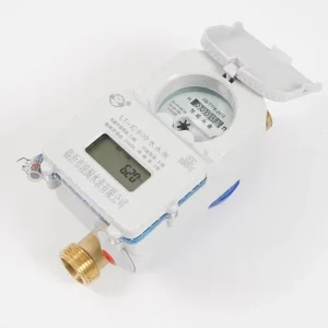DN15 Anti Theft IC Card Prepaid Water Meter Independent Valve Control Household Meter