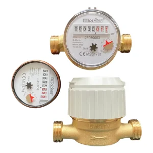 DN15 DN20 Brass Mechanical Medidor De Agua Potable Single Jet Water Meters Reader Watermeter Amr Water Meter