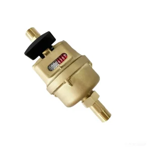 DN15 DN20 Brass Residential Mechanical Volumetric Piston Water Meter