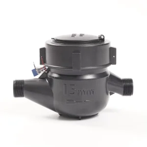 DN15 DN20 Plastic Material Mechanical Multi Jet Dry Type Cold Water Meter