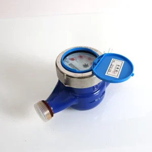 DN15 DN20 Stainless Steel Water Meter IP68 Protection Dry Wet Dial OEM Customizable for Industrial Water Distribution
