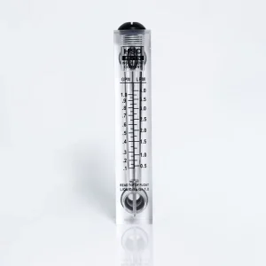 DN15 DN25 Acrylic Panel Flow Meter for Water Treatment and Flow Control System