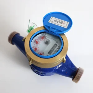 DN15 DN25 IP68 OEM Multi Jet Dry Dial Water Meter with Cast Iron Body for Residential Municipal Use