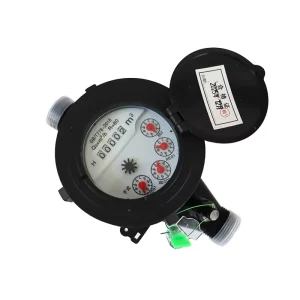 DN15 DN25 Multi Jet Dry Type Water Meter Nylon Plastic Cold Water Flow Measurement IP68 OEM