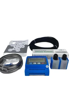 DN15 DN6000mm Clamp On Ultrasonic Flow Meter for Liquid and Plastic Pipes Digital Water Measurement