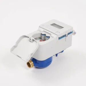 DN15 Home Use IC Card Prepaid Water Meter Auto Cut-off Valve When Balance Runs Out