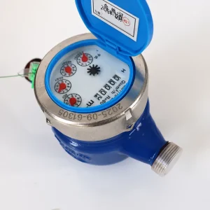 DN15 Multi Jet Stainless Steel Dry Dial Water Meter for Building Water Management
