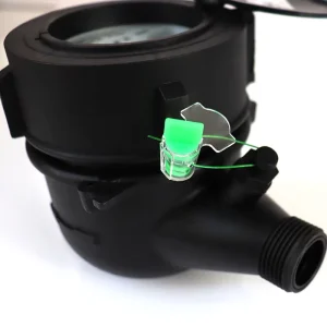 DN15 Nylon Dry Dial Water Meter Residential Cold Water Flow Measurement