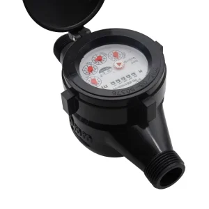 DN15 Plastic Water Meter 15mm Multi Jet Dry Dial ABS Plastic Water Meter