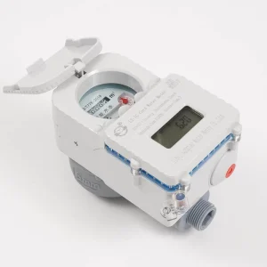 DN15 Prepaid Brass IC Card Smart Water Meter Moisture Proof Precise Measuring Tool