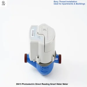 DN15 Smart Digital Water Meter Remote Reading Multi Jet Water Meter Mechanical Flow Meters for Home Small Business