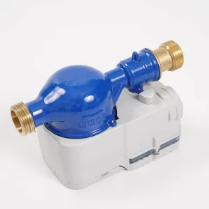 DN15 Smart IC Card Prepaid Water Meter With Visible Mechanical Counting Window