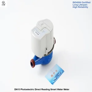 DN15 Smart Remote Reading Multi Jet Water Meter Mechanical Water Meters Anti Tamper Flow Meter for Residential Projects
