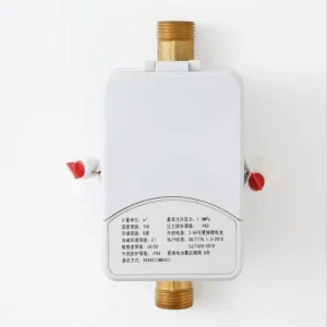 DN15 Valve Control NBIoT Ultrasonic Water Meter Brass Body Electronic Digital Flow Meters for Water Utility