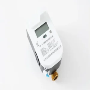DN15 Valve Control Ultrasonic Flow Meters Brass Body NB-IoT Smart Wireless Water Meter for Water Utility
