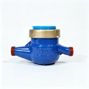 DN15 Water Meter R100 Cast Iron Body Mechanical High Precision Residential Volumetric Flow Meter
