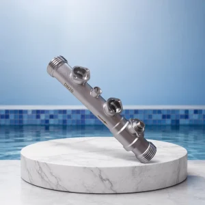 DN20-195mm Ultrasonic Water Meter Pipe with Valve Fitting 306 Stainless Steel Paired with Transducers OEM