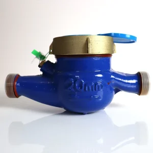 DN20 Brass Dry Dial Water Meter for Commercial Water Supply Monitoring