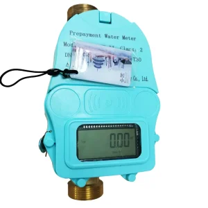DN20 Brass Smart IP68 Waterproof Prepaid IC Card System Customizable Water Meter