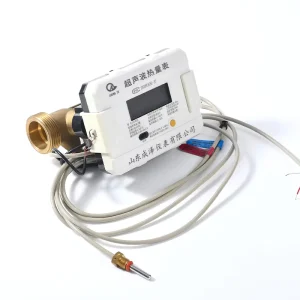 DN20 Class B IP65 Threaded Ultrasonic Heat Meter 2.5m/h Flow Rate 0.05-0.5m/h Measurement Range for Hot Water