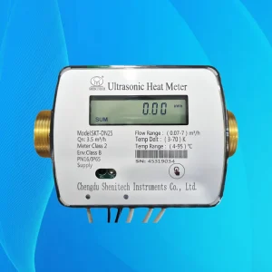 DN20 High Flow Ultrasonic Heat Flow Meter Static Ultrasonic Sensor Thermal Power Heat Energy Calculation Meter OEM Support