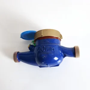 DN20 Multi Jet Brass Water Meter IP68 OEM Pulse Output Ready for Smart Water Management System