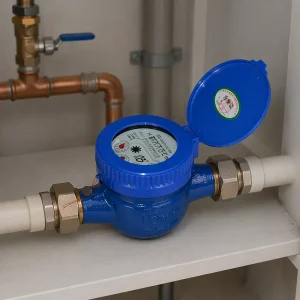 DN20 Multi Jet Mechanical Water Meter Brass Cast Iron 304 Stainless Steel IP68 Flow Meters ISO Certified Class B Accuracy