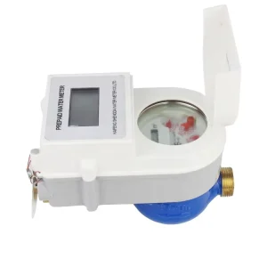DN20 Radio Frequency Electronic IC Card Prepaid Water Meter Digital OEM Brass Body IP68 Protection