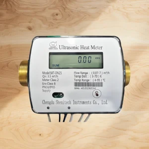DN25 Anti interference Flange Ultrasonic Heat Meter Factory Workshop Cold Water Heating Flow Meter OEM Accept Custom Orders
