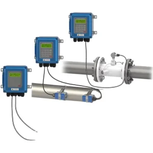 DN25 DN6000mm Ultrasonic Flow Meter Water Flow Measurement High Accuracy