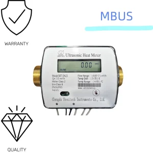 DN25 Smart Ultrasonic Heat Flow Meter RS485 Modbus Household HVAC Cold Hot Flow Measurement Device OEM Supply