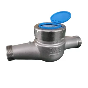 DN25 Threaded Stainless Steel Wet Mechanical Multi Jet Water Meter
