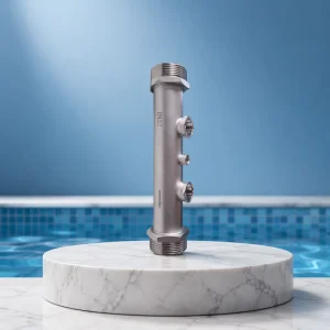 DN32 L=235MM Ultrasonic Water Meter Pipe Fitting 306 Stainless Steel Material Paired with Transducers Stainless Steel Material