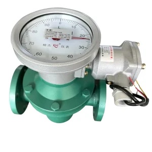 DN40 Cast Iron Oval Gear Flow Meter Sensor for Diesel Fuel Oil Water with OEM Support and Pulse 4 20mA Signal Output