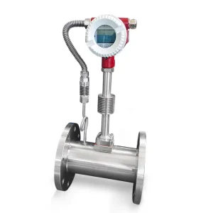 DN50 Air Vortex Flowmeter Flange Mounted Natural Gas Vortex Flow Meter