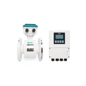 DN50 Split Type Electromagnetic Flow Meter Smart Digital LCD Display Stainless Steel IP65 IP68 OEM Customizable for Water Sewage