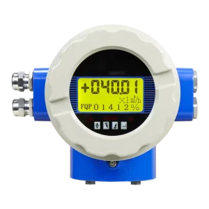 DN80 Electromagnetic Flow Meter Rubber Liner SS316L Electrodes DC24V Magnetic Flow Meter DIN PN16 Flange