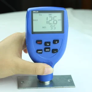 DR120 Automotive Paint Film Thickness Gauge 1.5 mm Steel Coating Measuring Instrument Construction Measuring Tools
