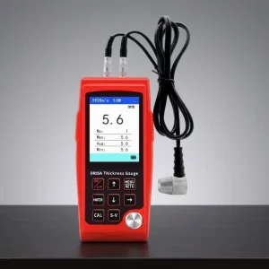 DR85A Ultrasonic Thickness Gauge High Precision for Metal Testing Type C Charging Steel Glass Measurement IP55 Protection
