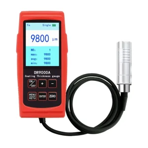 DR9000A Coating Thickness Gauge with electromagnetic induction principles Measurement range 0-10000 μm