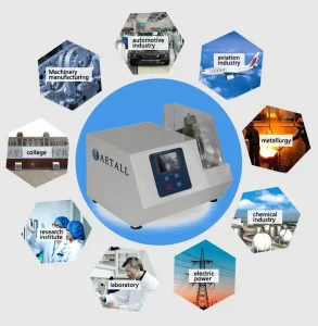 DS 600 Low Speed Precision Testing Machine Metallography Metal Specimen Cutting Machine 220V