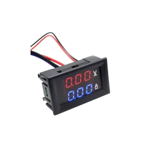 DSN VC288 DC 100V 10A Voltmeter Ammeter Blue + Red LED Amp Dual Digital Volt Meter Gauge Voltage Current Home Use Tool