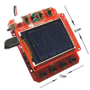DSO 138 Mini Oscilloscope DIY Handheld Portable USB Digital Storage Oscilloscope