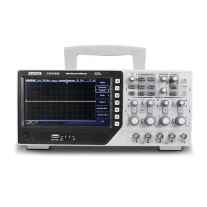 DSO4104B 4-Channel Digital Oscilloscope for Automatic Measurements with 7-Inch TFT LCD and SCPI Command Support