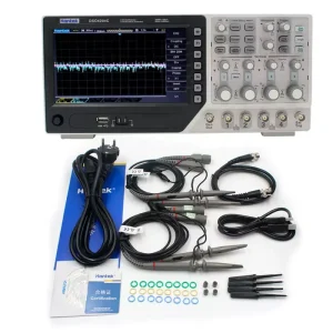 DSO4204C 4 Channel High Bandwidth 200MHz 1GSa/s 8 Bit Digital Oscilloscope Waveform Generator