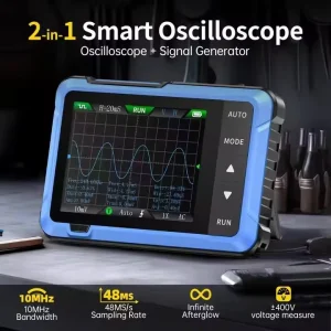 DSO510 2in1 Digital Oscilloscope with Signal Generator 10M Bandwidth 48MS/s Sampling Rate
