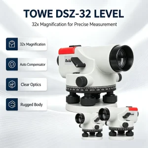 DSZ-32 High-Precision Automatic Leveling Optics Instrument Engineering Surveying and Mapping Tool Optical Level