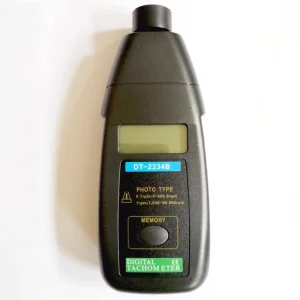 DT 2234B Digital Photo Laser Tachometer Tester Non Contact RPM Tach Motor Handheld Auto Tachometer Tool